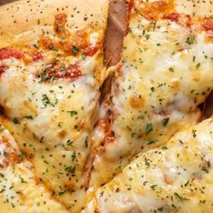 Garlic, Cheese, Herbs On A Pizza Base (Share)